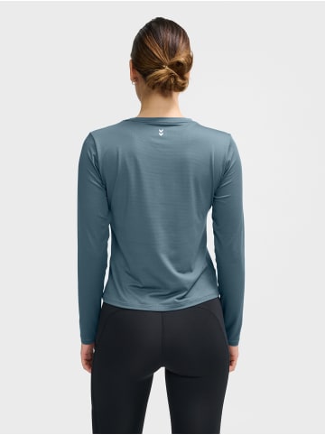 Hummel T-Shirt Hmlmt Aura Multisport Damen in STORMY WEATHER