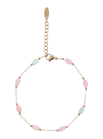 grassland Women Chain Bracelet in Gold Multicolor