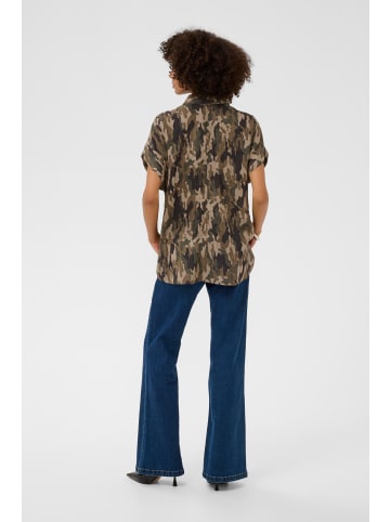CULTURE Hemd kurzarm CUmyra Oversize fit in Camouflage