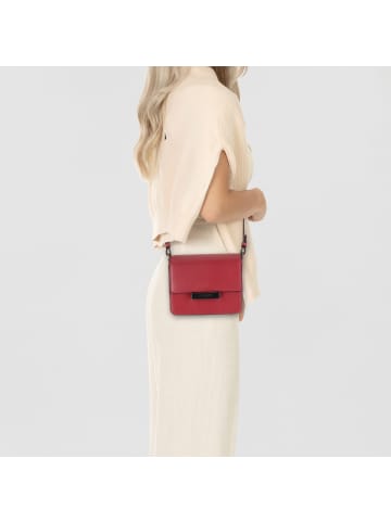 LIEBESKIND BERLIN Alex Mini Bag Umhängetasche Leder 18.5 cm in berry