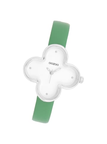 Oozoo Analog-Armbanduhr Oozoo Timepieces braun, kaschmir extra groß (ca. 32x32mm)