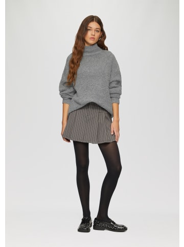 QS Strickpullover langarm in Grau