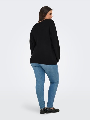 ONLY Carmakoma Strickpullover in Black 1