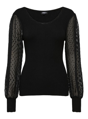ONLY Strickpullover in Black