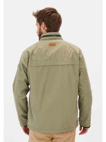 Camel Active Fieldjacket aus reiner Baumwolle in Dunkelgrün