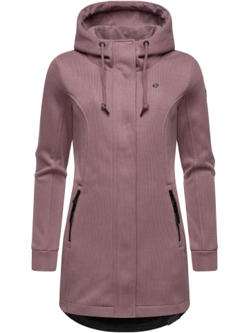 ragwear Sweatjacke Letti Bonded in Mauve24