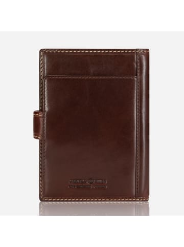 Jekyll & Hide Oxford Geldbörse RFID Schutz Leder 10 cm in mocha