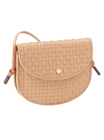 DuDu Skye Umhängetasche Leder 21 cm in blush rose