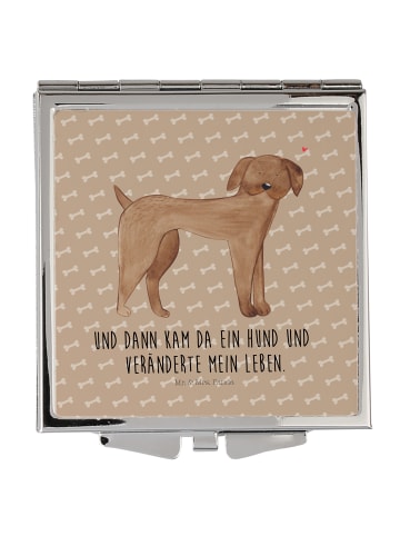 Mr. & Mrs. Panda Schminkspiegel Hund Dogge mit Spruch in Hundeglück