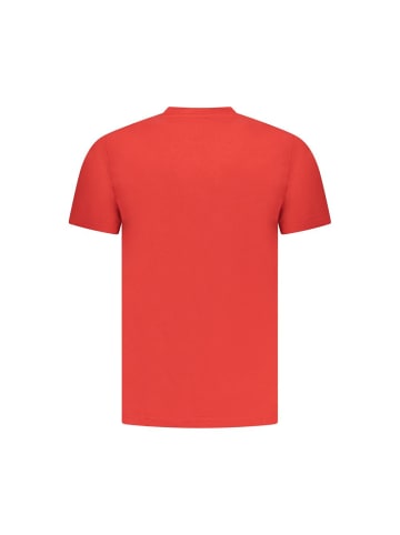 cavalli CLASS Rotes Baumwoll-T-Shirt