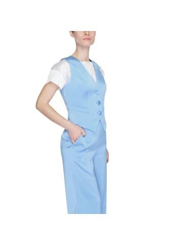 Silence Blau Polyester Weste
