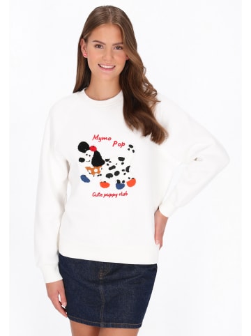 myMo Women Sweatshirt in offwhite