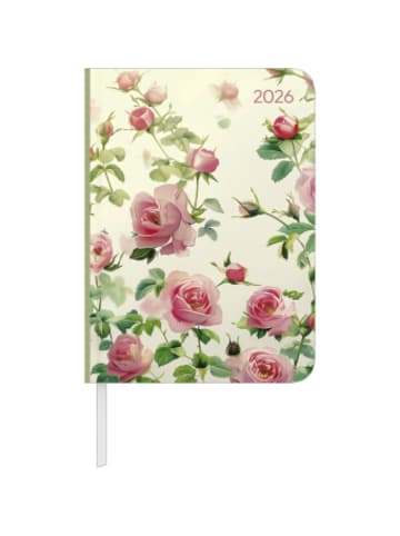 TeNeues Calendars & Stationery Kalender - Alpha Edition - Daily Journal Roses 2026 - Taschenkalender 11×