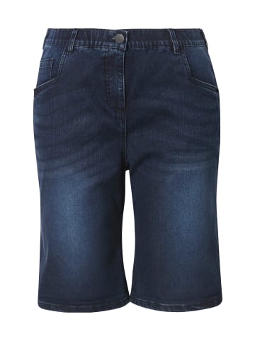 Ulla Popken Jeans in dark blue denim