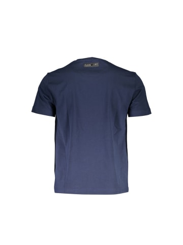 Plein Sport Blaues Baumwoll-T-Shirt