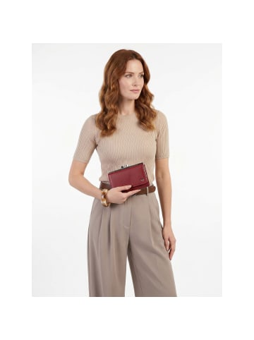 Golden Head Polo Geldbörse RFID Schutz Leder 14 cm rot