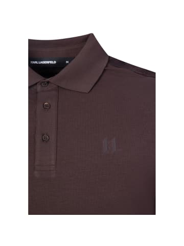 Karl Lagerfeld Poloshirt 745018 in dunkelbraun