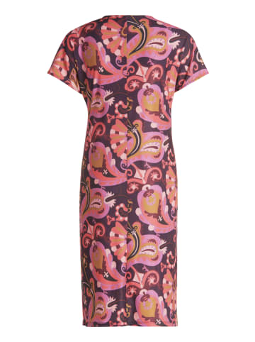 CARTOON Jerseykleid mit Raffung in Violett/Rosa