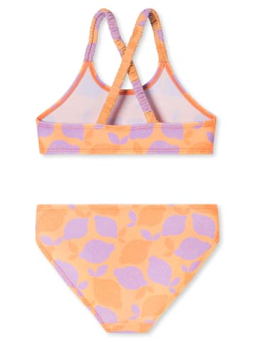 Schiesser Bustier-Bikini Aqua Kids in pfirsichorange