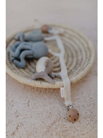 leevje Kinderwagenkette octopus' in blue