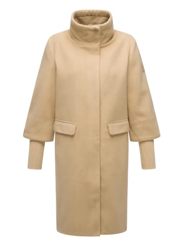 Navahoo Langmantel Polarblüte 14 in Beige