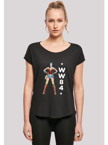 F4NT4STIC Long Cut T-Shirt DC Comics Wonder Woman 84 Standing in schwarz