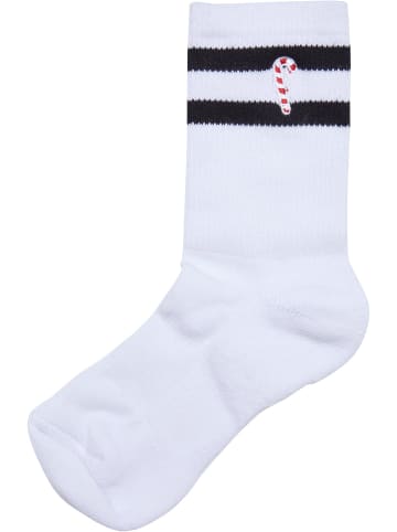 Urban Classics Socken in white/black