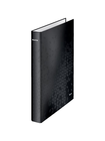 Leitz Ringbuch Wow A4+ PP 2 Ringe 25mm schwarz