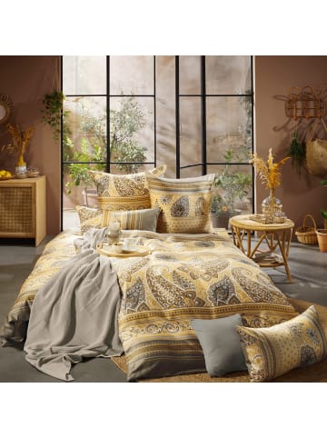 Erwin Müller Mako-Satin Bettwäsche in beige