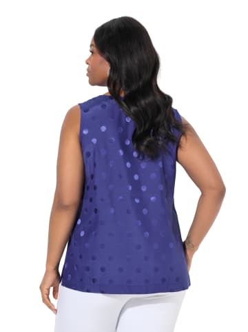 Ulla Popken Blusentop in tintenblau