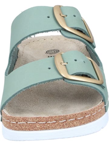 Dr. BRINKMANN Klassische Pantoletten in olive