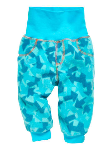 Playshoes Pumphose Fleece Camo Pfeile in Petrol