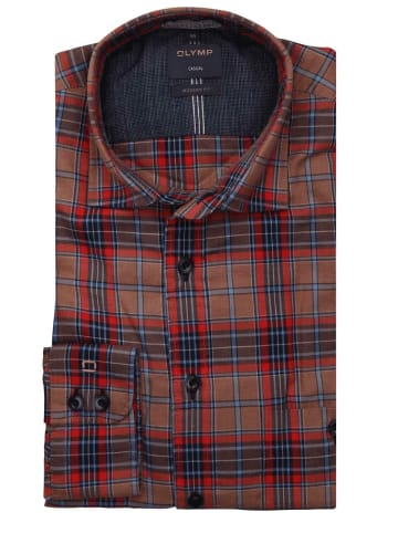 OLYMP  KaroHemd für Herren in rot