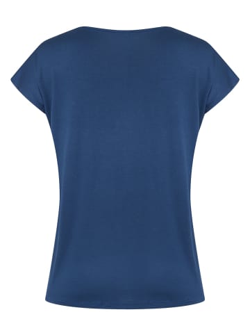 More & More Printshirt in blau