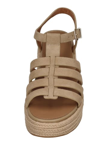 fitflop Sandaletten PLATFFORMS ESPADR. SUEDE FISHERMAN WEDGE SANDALS in braun