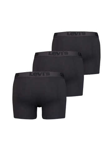 Levi´s Boxershort 3er Pack in Schwarz