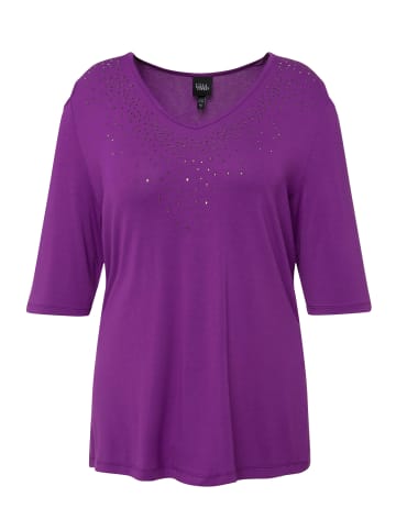 Ulla Popken Shirt in brombeere