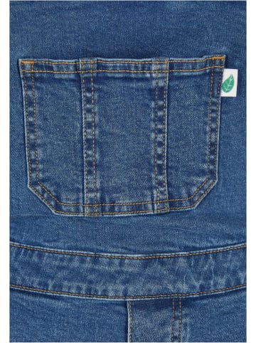 Urban Classics Urban Classics Damen Ladies Organic Short Dungaree in clearblue washed