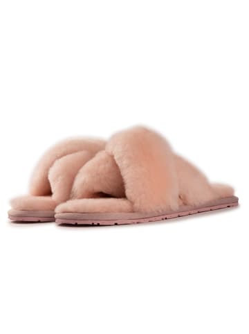 Aus Wooli Slipper Brighton in Pale Pink