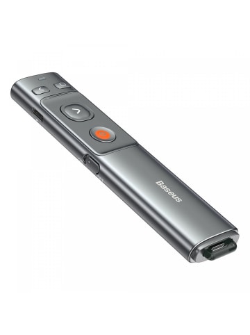 Baseus Orange Dot kabelloser Laserpointer für Präsentationen – Grau in Grau