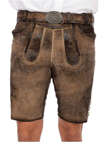 MADDOX Lederhose HOPFENSEE in hellbraun