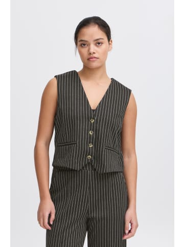 ICHI Weste IXKATE Regular fit in Dark Grey Mel/C.Dancer