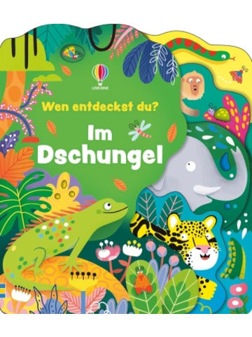 Usborn Buch - Wen entdeckst du? Im Dschungel