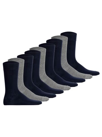 Hudson Socken 9er Pack in Dunkelblau/Grau