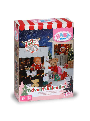 Zapf BABY born Adventskalender in Mehrfarbig ab 3 Jahre