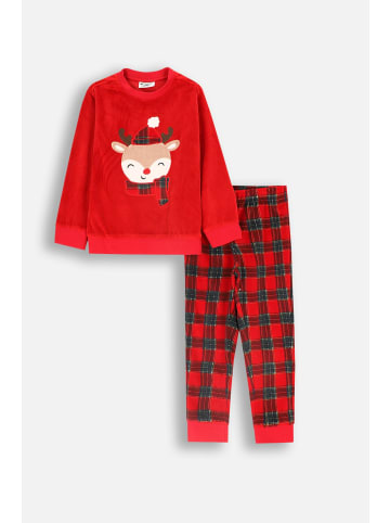 Coccodrillo Pyjama Xmas in rot