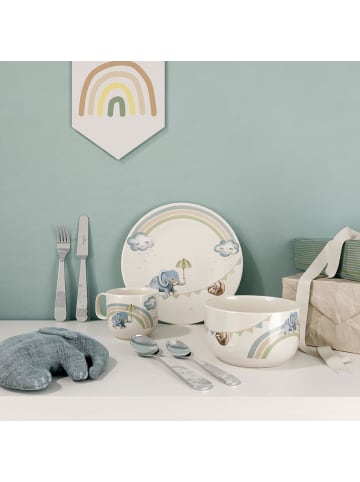 Villeroy & Boch 4-tlg. Kinderbesteck Walk like an Elephant in Silber – in silber