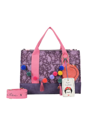 Fritzi aus Preußen Shopper Fritzi x Frida Kahlo in Lila
