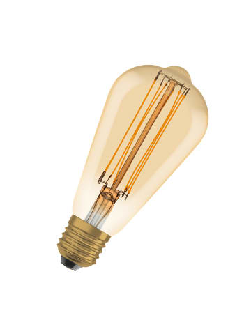 Osram OSRAM Dimmbare LED-Lampen, Vintage-Edition, 40 Watts Ersatz, E27, ST64-Shape,