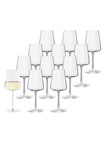 Stölzle 12er Set Weißweingläser Power in 400 ml in transparent
